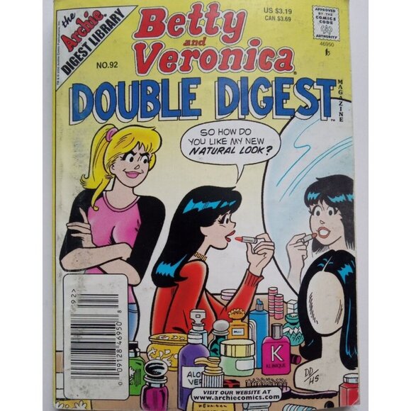 Archie Digest Magazine #92 – Betty & Veronica Digest Edition (2000) - Picture 1 of 2